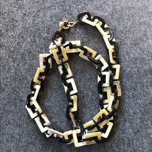 J. Crew enamel necklace